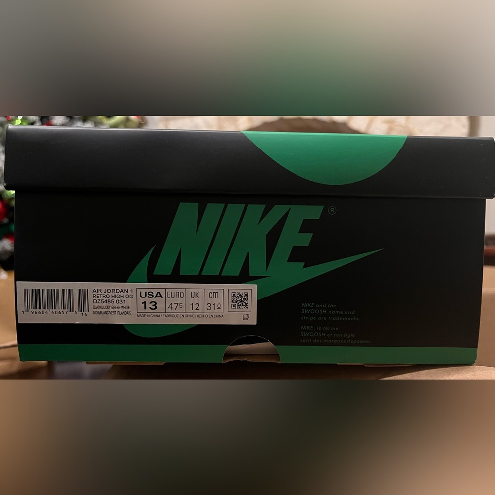 Air Jordan 1 OG High “Lucky Green” (BOX ONLY)